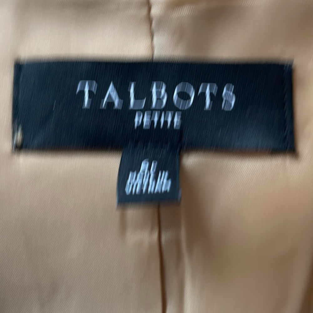 Talbots blazer - Picture 2 of 6